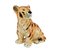 Large Ceramic Tiger Cub, Italy, 1980s 1