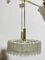 Lámpara colgante de tubo de vidrio de Doria Leuchten, años 60, Imagen 4