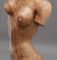 Lebensgroßer geschnitzter weiblicher Torso, 1930, Nussholz 7