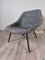 Lounge Chairs in Grey Ecological Fabric by Ton, 1950s, Set of 2, Image 8