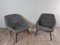 Lounge Chairs in Grey Ecological Fabric by Ton, 1950s, Set of 2, Image 2