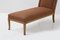 Chaise Lounge in Wood & Orange Fabric by Terence Harold Robsjohn-Gibbings, 1960s 3