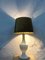 Grande Lampe de Bureau Vintage en Verre Laiteux avec Abat-Jour Design, 1960s 2