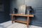 Vintage Workbench Console Table, 1920s 4