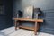 Vintage Workbench Console Table, 1920s, Image 4