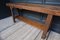 Vintage Workbench Console Table, 1920s 9