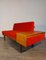 Mid-Century Norwegian Daybed Sofa Svanette Model in Teakwood & Red Fabric by Ingmar Relling for Ekornes, 1960s, Image 3