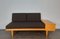 Orwegisches Mid-Century Daybed Sofa Svanette Modell aus Eiche & grauem Stoff von Ingmar Relling got Ekornes, 1960er 5