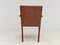 Dänischer Vintage Sessel aus Leder & Buchenholz, 1950er 10