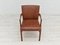 Vintage Danish Armchair in Leather & Beech Wood, 1950s 18