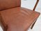 Vintage Danish Armchair in Leather & Beech Wood, 1950s, Image 2
