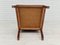 Vintage Danish Armchair in Leather & Beech Wood, 1950s 3