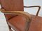 Vintage Danish Armchair in Leather & Beech Wood, 1950s, Image 15