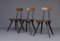 1st Edition Pirkka Dining Chairs by Ilmari Tapiovaara for Laukaan Puuka, Finland, 1960s, Set of 3 11