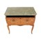 Gustavian Haupt Kommode mit Marmorplatte 3