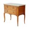 Gustavian Haupt Kommode mit Marmorplatte 2