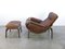 Reclining Orbit Lounge Chair with Ottoman by Ingmar Relling for Westnofa, 1960s, Set of 2 3