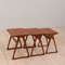 Tavolini ad incastro vintage in teak di Johannes Andersen per CFC Silkeborg, Danimarca, anni '60, set di 3, Immagine 5