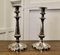 19th Century Silver-Plated Candleholders, 1880s, Set of 2, Image 2