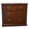 Mahogany 3-Drawer Campaign Chest from HMS Renown, 1850s 1