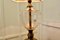 Glass and Brass Table Lamp, 1960s, Image 4