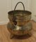 19th Century Brass Coal Bucket on Feet, 1880s 5