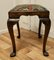 Victorian Art Nouveau Walnut Occasional Stool, 1890s 5