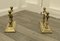 Victorian Brass Fire Dogs, 1880s, Set of 2, Image 2