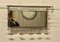Perchero francés estilo Art Déco con espejo, años 60, Imagen 2