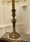 Large French Brass Candleholder Table Lamp, 1920s 4