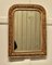 French Louis Philippe Style Painted Gilt Mirror, 1950s 2