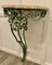 French Wrought Iron & Marble Console or Hall Table, 1880s 6