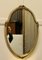 Consola y espejo Barbola francesa dorada, años 40. Juego de 2, Imagen 8