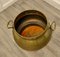 19th Century Pot Belly Brass Coal Bucket on Feet, 1880s 6