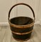 Copper and Oak Bucket for Coal or Logs, 1890s 4