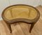 French Empire Style Bergère Kidney Shaped Stool, 1900s 3