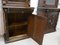 French Carved Gothic Oak Bookcases, 1860s, Set of 2 8