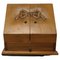 Victorian Hand Carved Pine Stationary Box, Image 1