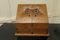 Victorian Hand Carved Pine Stationary Box 7