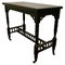 Ebonised Occasional Card Hall Table 1
