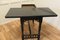 Ebonised Occasional Card Hall Table 5