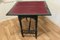 Ebonised Occasional Card Hall Table 6