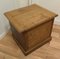 Caja de troncos o mesa auxiliar Arts and Crafts de roble dorado, década de 1880, Imagen 4