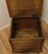 Cassetta di legno Arts & Crafts in quercia dorata, fine XIX secolo, Immagine 5