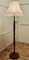 Turned and Carved Teak Floor Standing Floor Lamp, 1960s 6