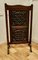 Carved Gothic Oak Panelled Fire Screen, 1900s 2