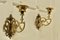 19th Century French Gothic Brass Wall Candleholders, 1890s, Set of 2, Image 2