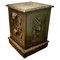 Victorian Gothic Carved Oak Green Man Coal or Log Box, 1860s 1