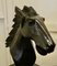 Large Carved Wooden Horse Head, 1950 6