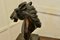 Large Carved Wooden Horse Head, 1950 5